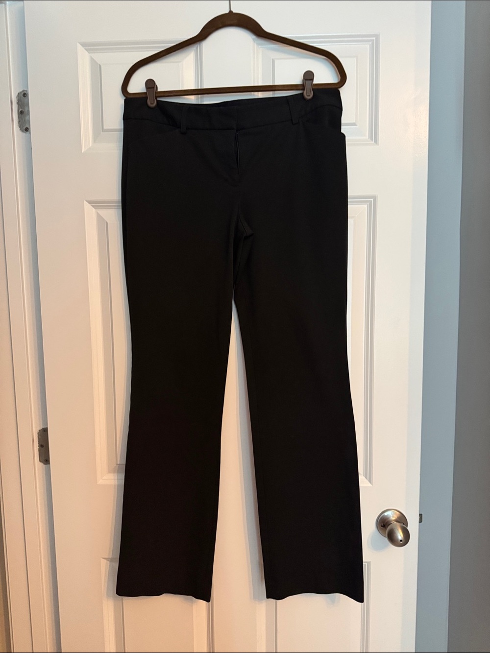 Express Black Boot Cut Editor Dress Pants